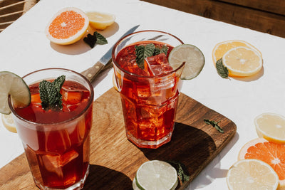 Red cocktail Recipes for Valentine's Day