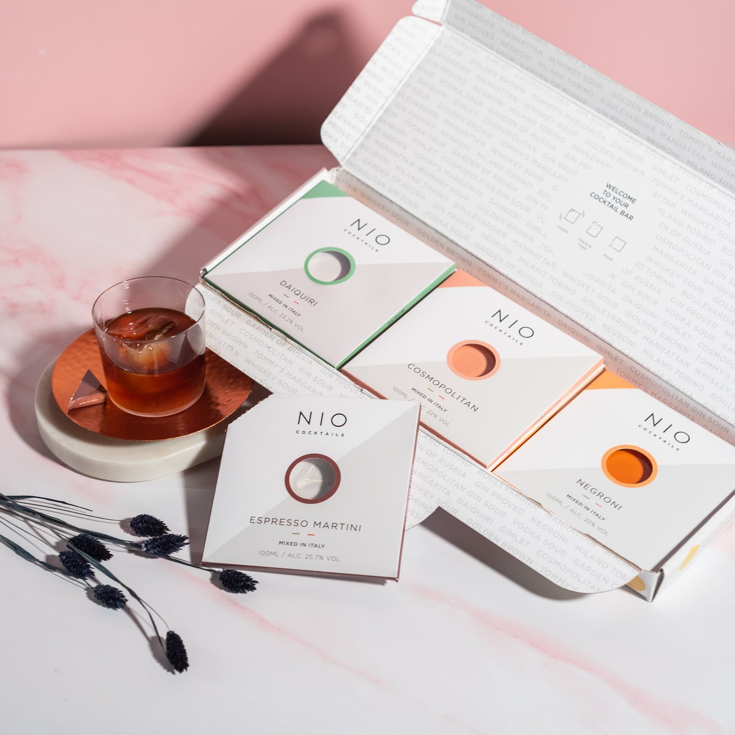 Choose Your NIO Cocktails Samples