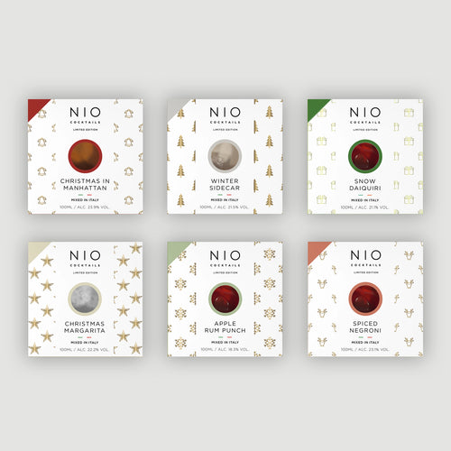 Limited Edition Christmas Cocktail Gift Set (6 pack)