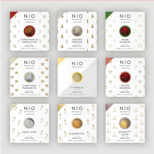 Limited Edition Christmas Cocktail Gift Set (9 pack)